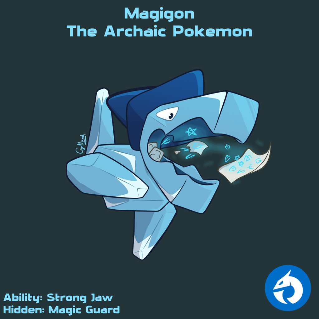 Magigon, Magigon2 and Z-Magi! The Archaic, Arcane and Archive Pokemon, Convergent Form of the Porygon line!