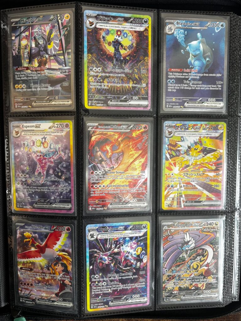 Taking a break from collecting for many reasons: here’s my final Scarlet & Violet binder