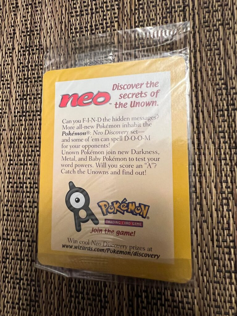 Entei Neo Promo card question