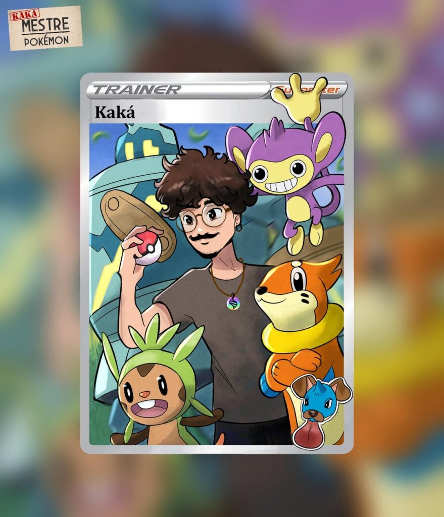 I made this card for a Pokemon YouTuber