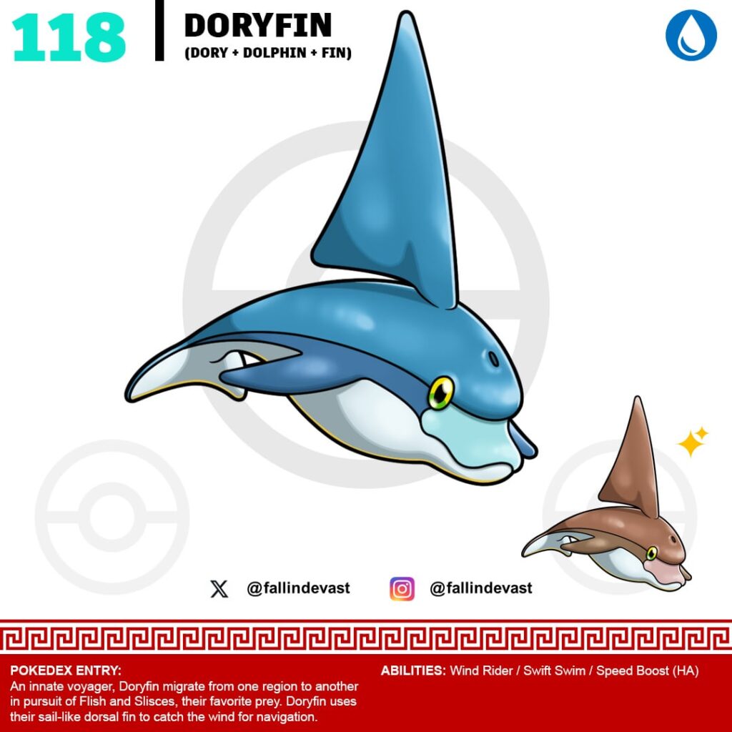 Dolphin Boat Fakemon