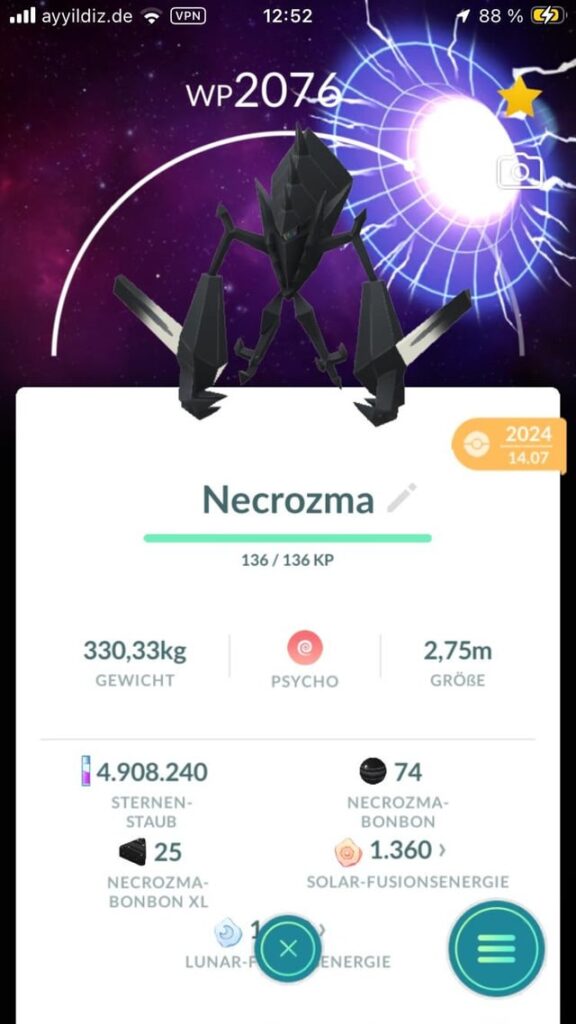 PLEASE HELP Necrozma Lunala Background Fusion won't work