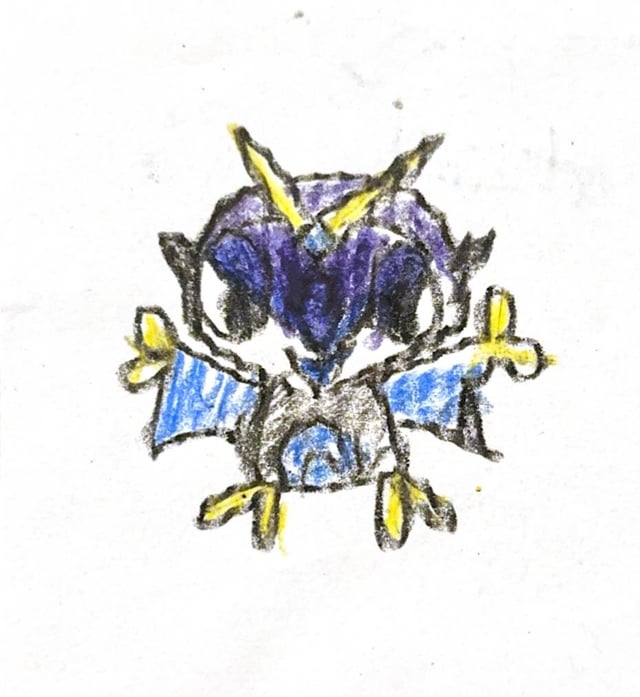 Little pseudo legendary fakemon I had help making