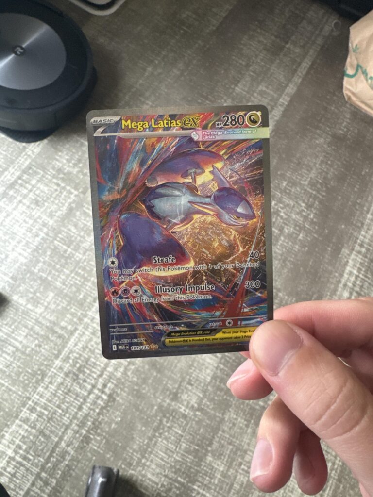 Waited two hours, four people in front of me cleared everything except sleeved boosters, I buy two and pull my chase