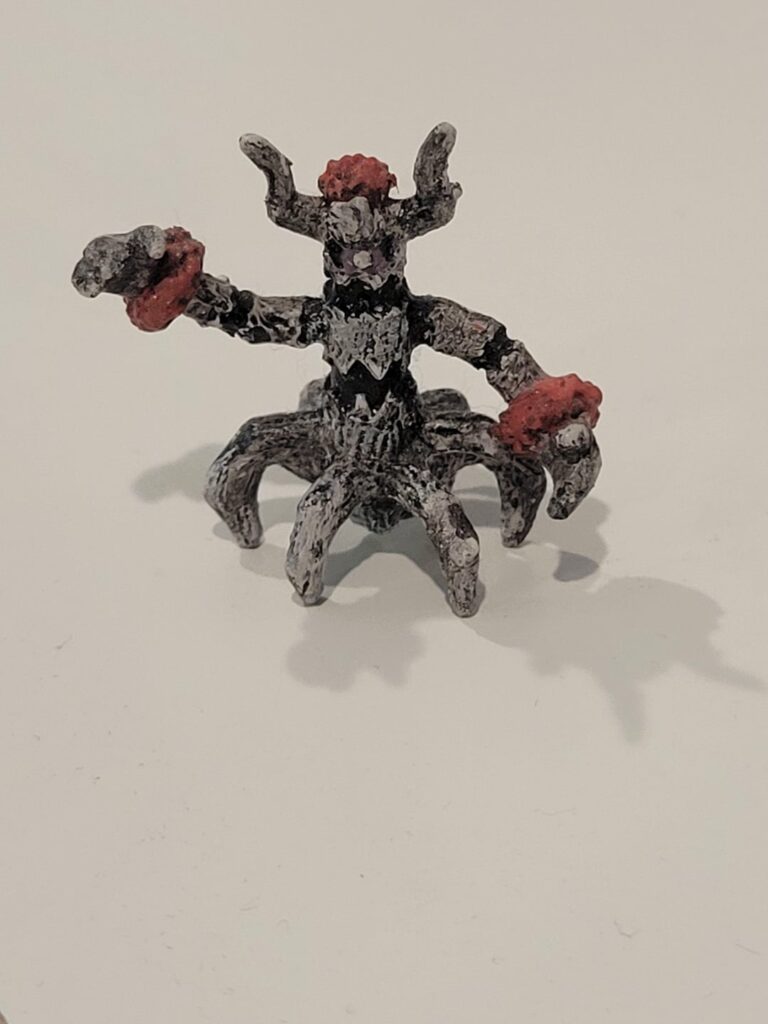 Painted one of those tiny knockoff figures