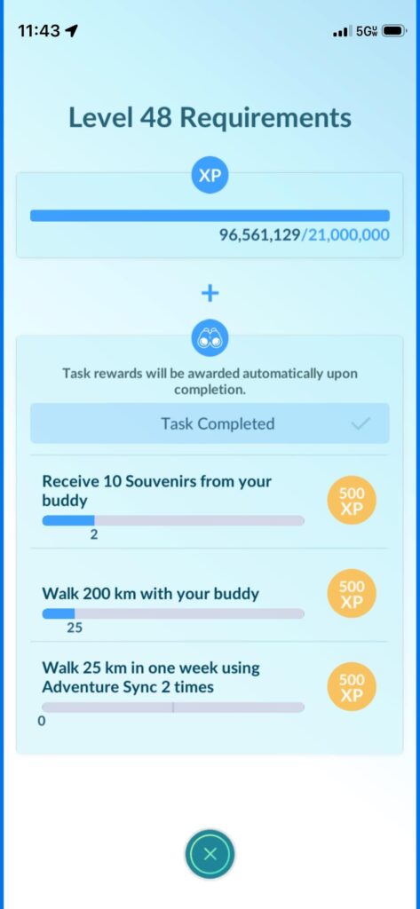 Adventure Sync not recording running and walking