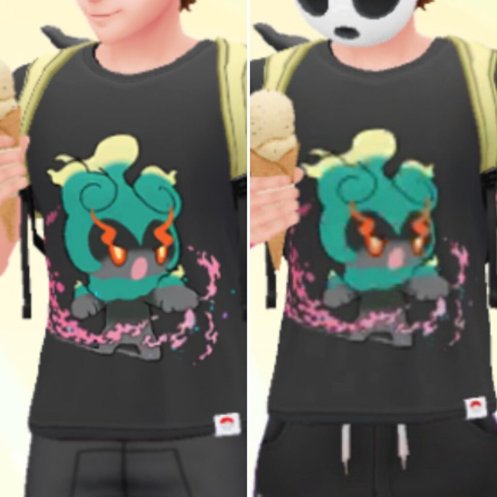 The Allister mask makes your outfit pixilated now for some reason