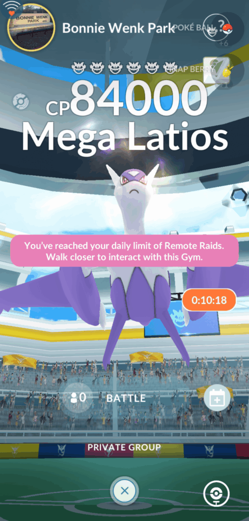 Limited to ONE Remote Raid today