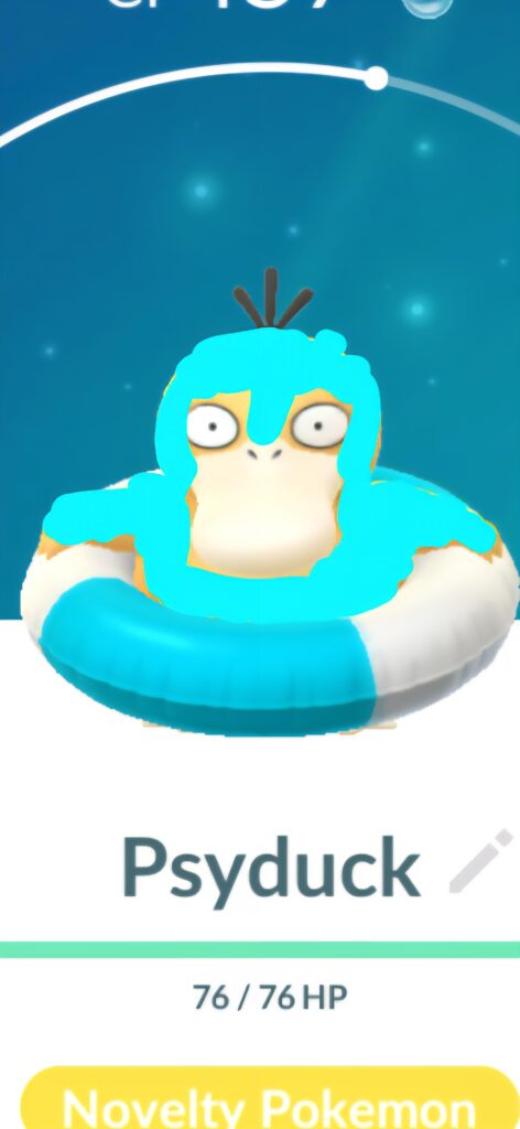 Anyone else out here getting Shiny Psyduck?