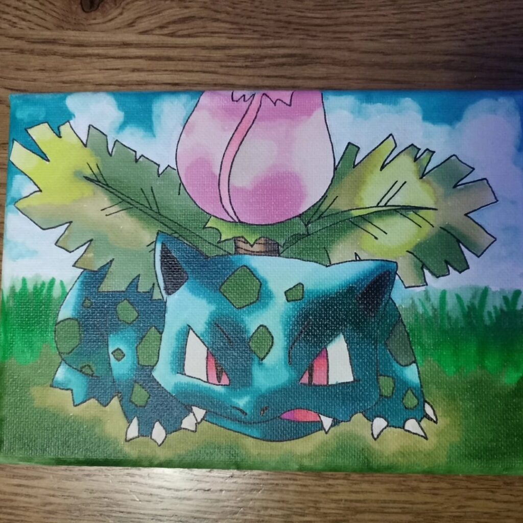 Some Pokemon art I've done in the last 6 months.. c':