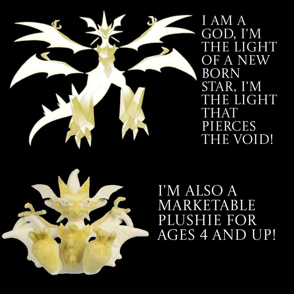 Ultra necrozma marketable plushie