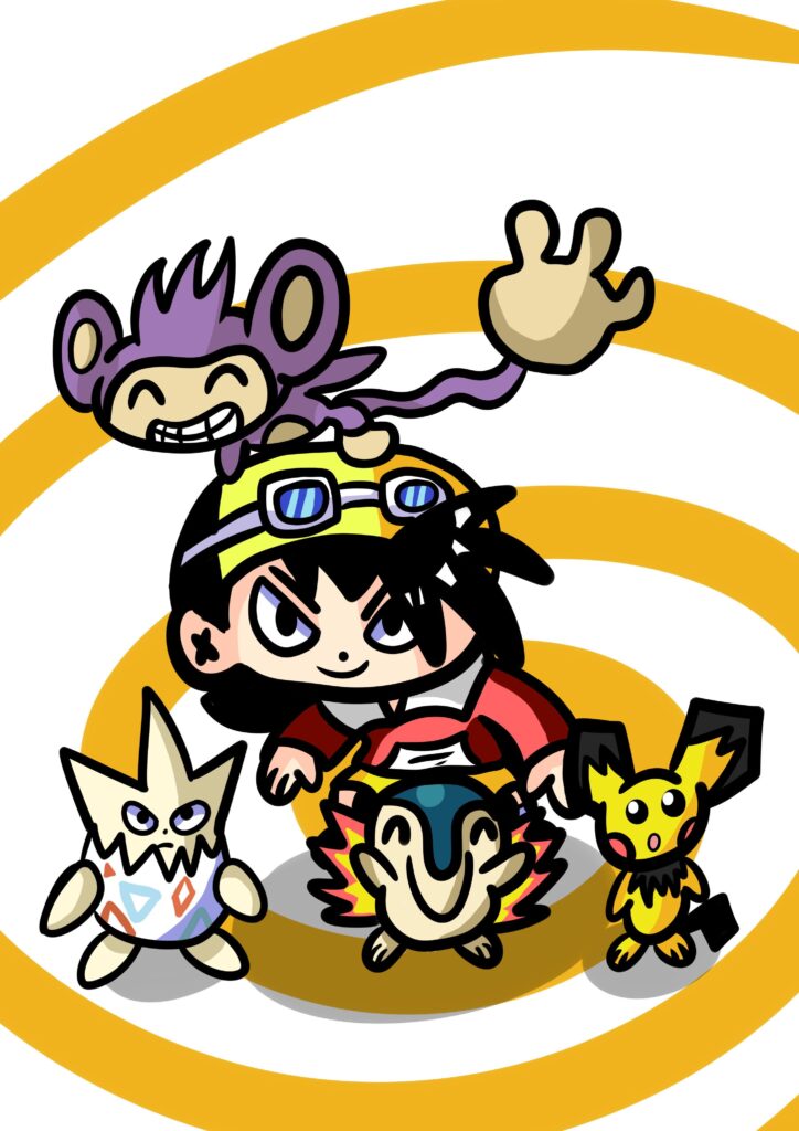 Gold and your Pokémon