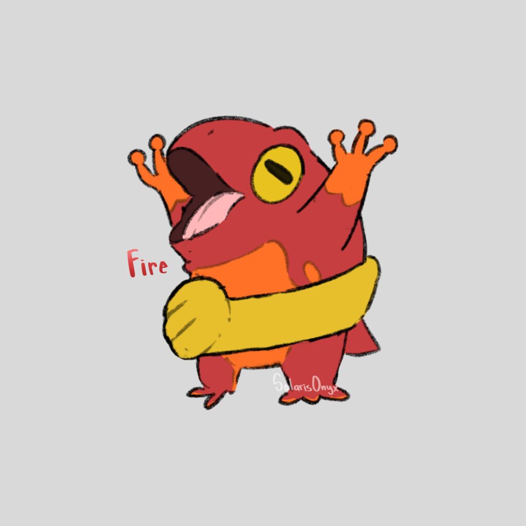 Little Fire Frog, Fuocroa