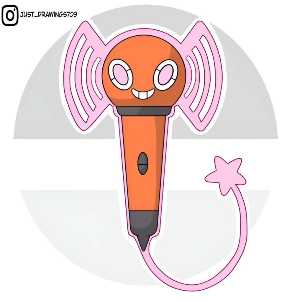 Fairy Type Rotom: Rotom Mic