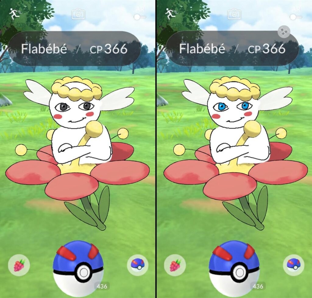 My mind every time I saw a shiny during Flabébé's Community Day