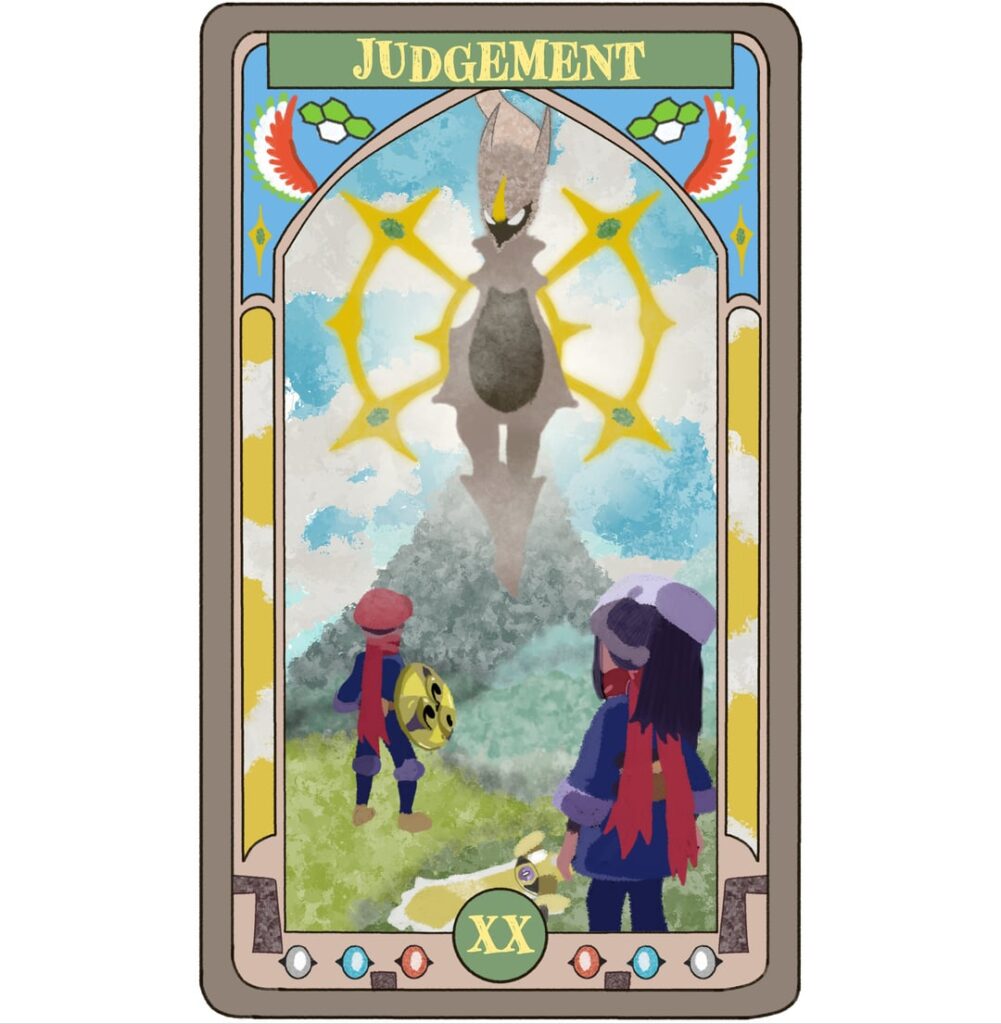Arceus' Judgement was inevitable! Next: Which pokemon fits the most gor The Sun? (read tarot meaning in description before suggesting Solrock)