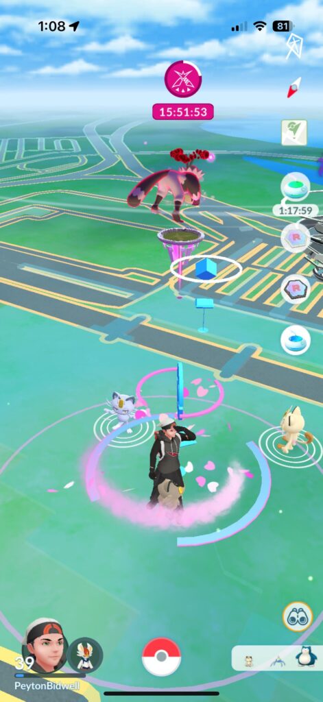 All 3 versions of Meowth are the only spawned Pokemon
