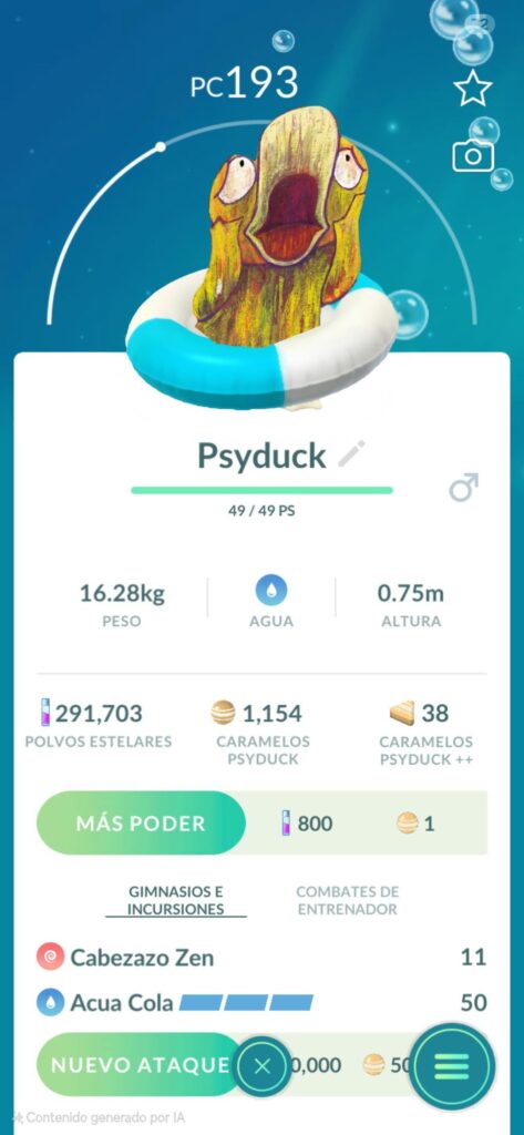 Something happen to my psyduck