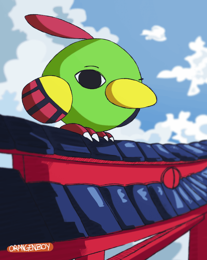 [OC] Natu enjoying the breeze