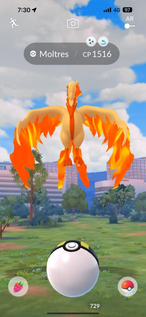 Only if I had a master ball, There goes the shiny