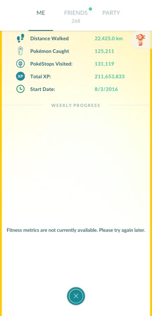 Problem with adventure sync.