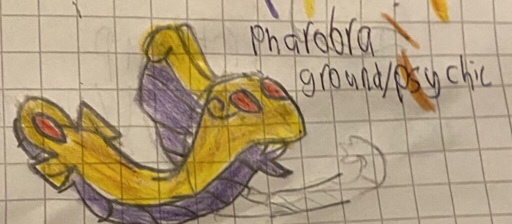 Egyptian snake fakemon