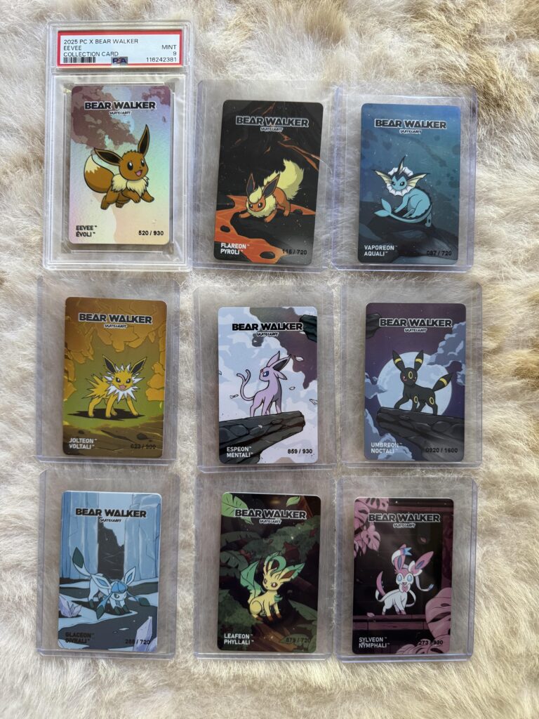 Bear Walker Card Collection Complete!!