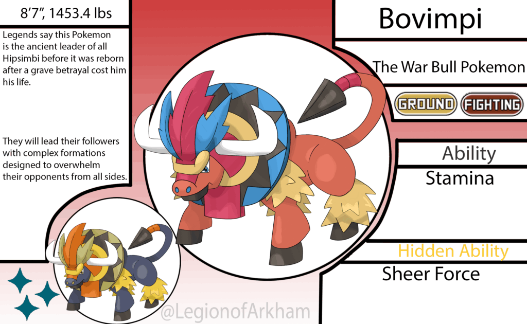 A Bullheaded Mythical Pokemon If Ever I've Seen One