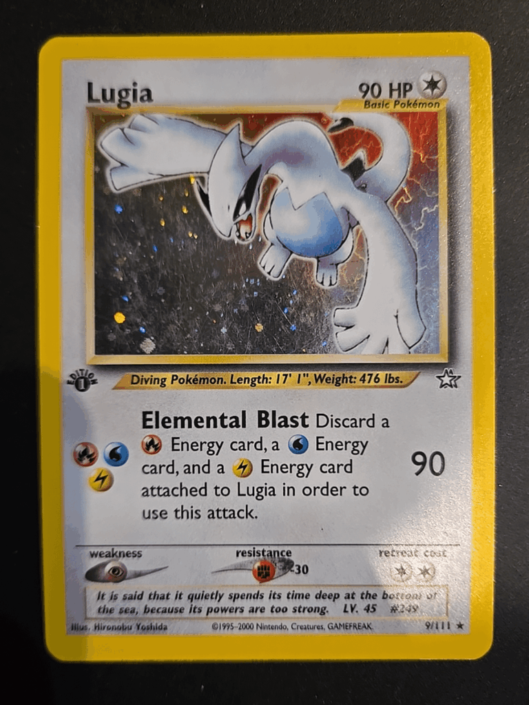 1st edition Neo Genesis Lugia