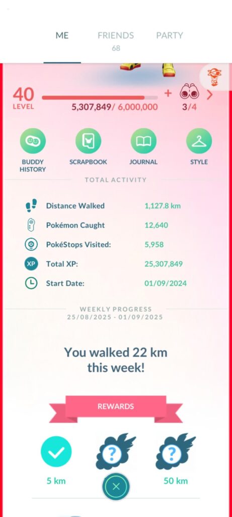 One year of POGO: my stats and thoughts