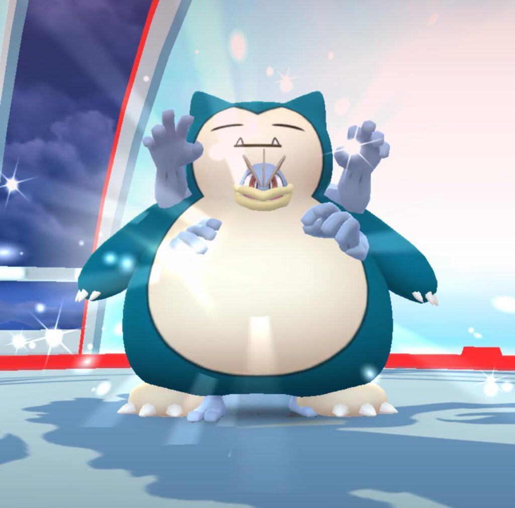 Is that a snorlax with mega evolution or a machamp cosplaying a snorlax?