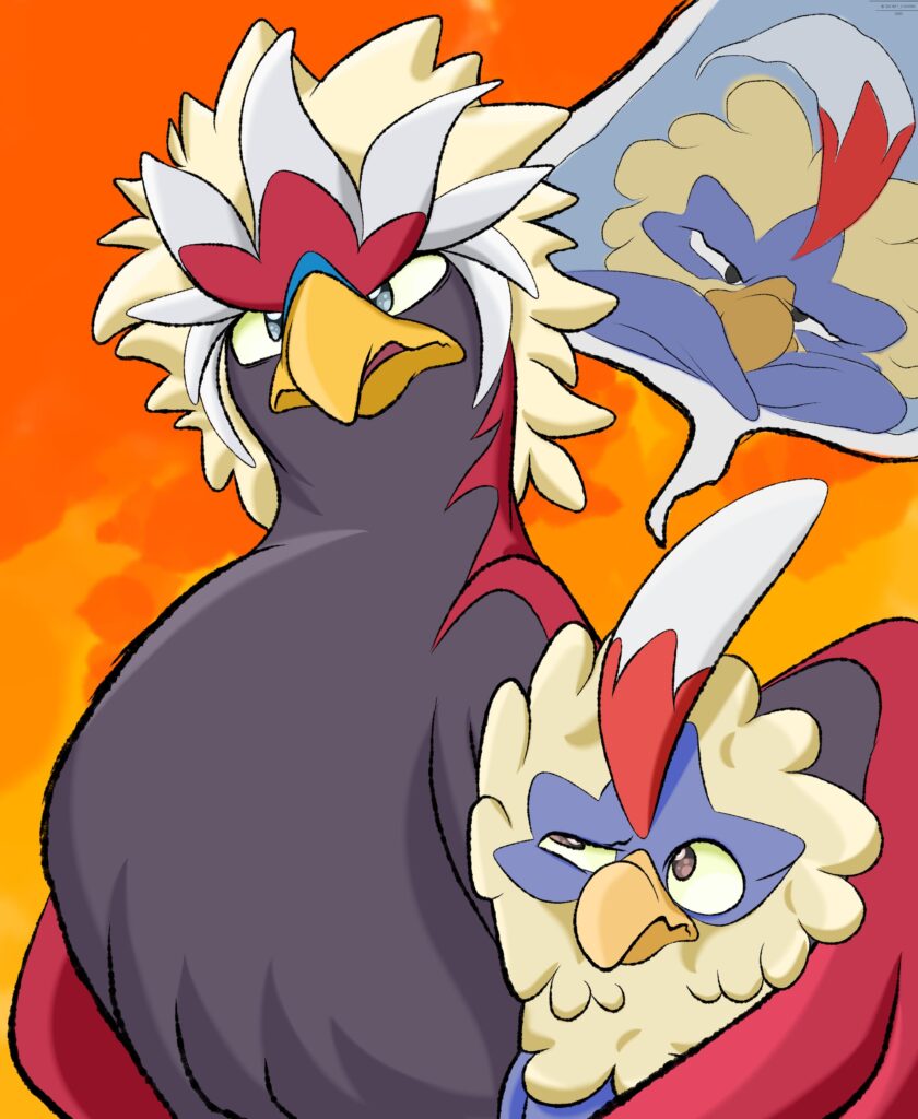 Giving life advices to a rufflet.