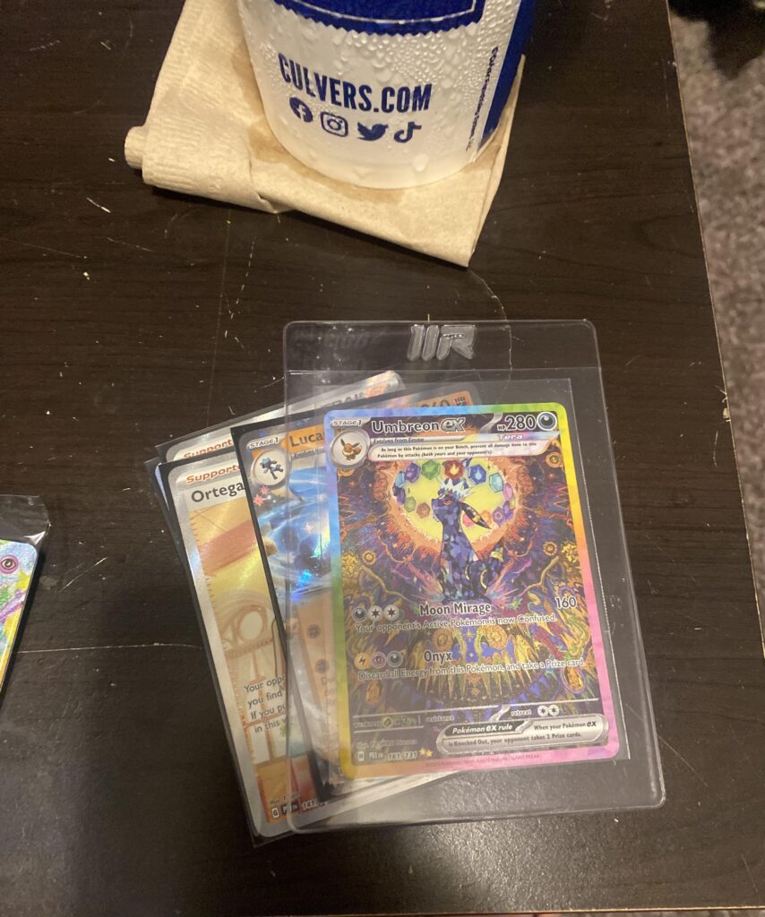 Pulled the Umbreon last night from the surprise box