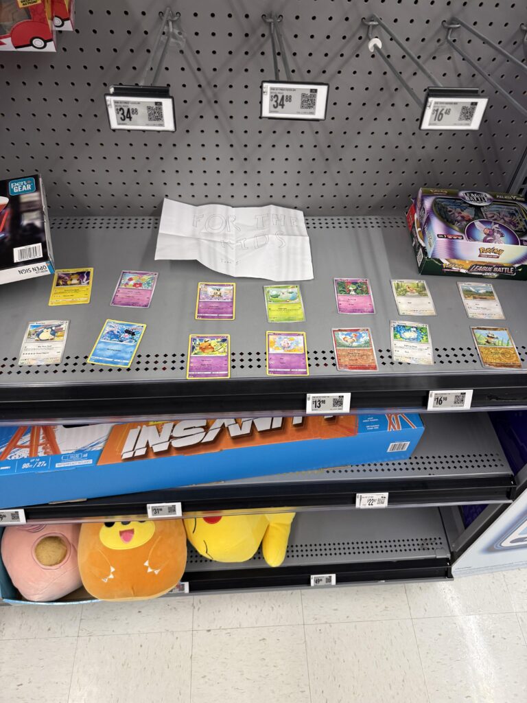 Since my Walmart never has any product, decided to try and make it a bit better for the kids