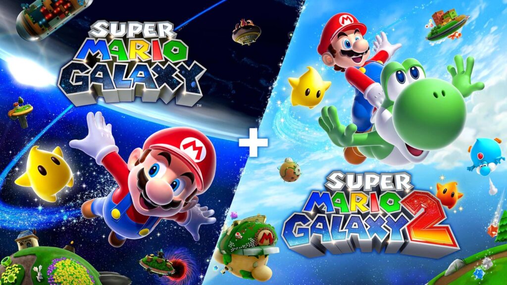 Mario Galaxy + Mario Galaxy 2 Bundle is $69.99
