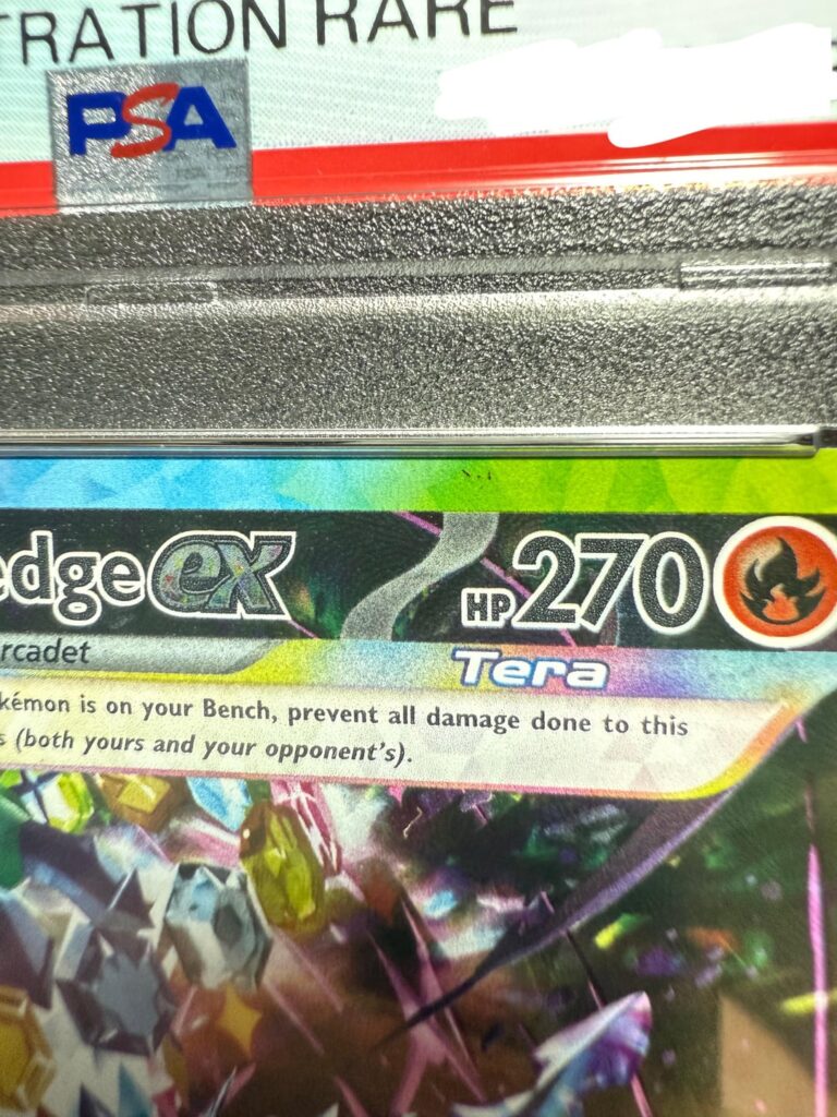 PSA damaged my card..