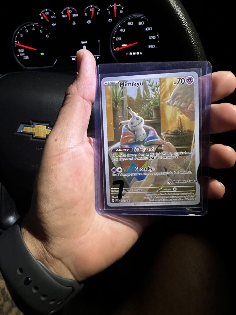 Same shop.  Same mistake. Different card.