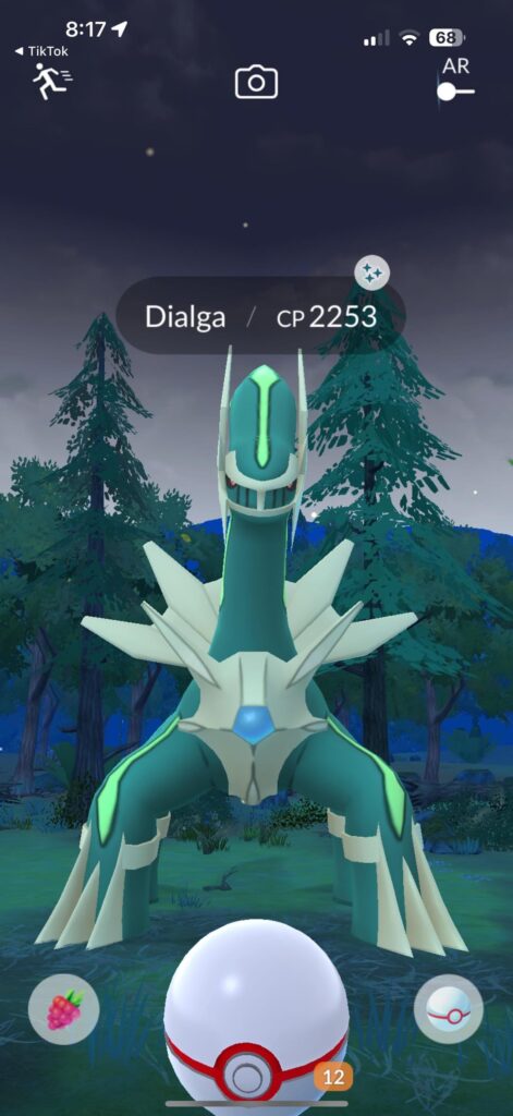 SHINY DIALGA AND MY FIRST ONE EVER AM I LUCKY OR WHAT
