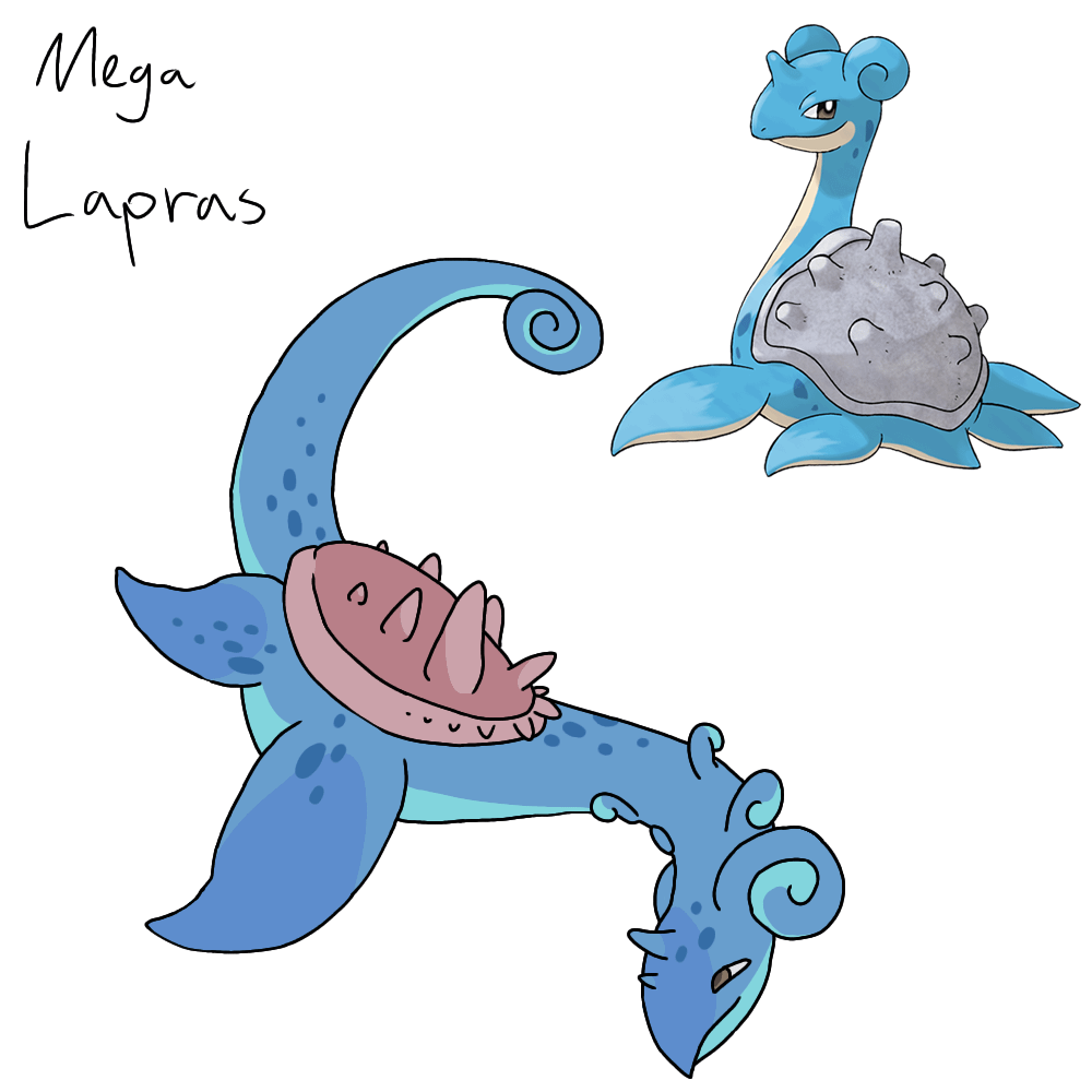 Mega lapras concept