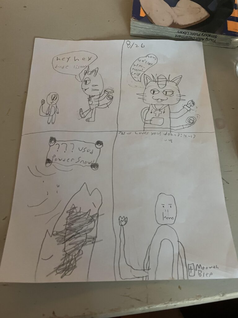 Hypothermically (redraw meme)