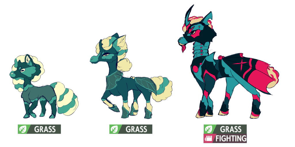 a grass starter line for a fanregion i made a while ago