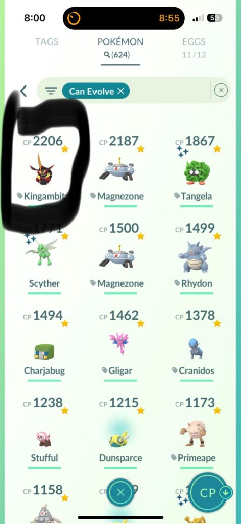 Is this an error or is there a possibility he’s getting a mega?