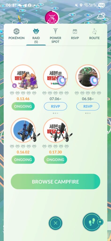 In Busan and shadow regirock is spawning during week days!?