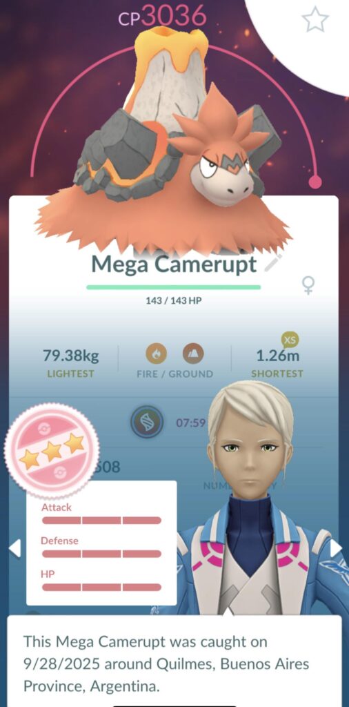 first camerupt raid!