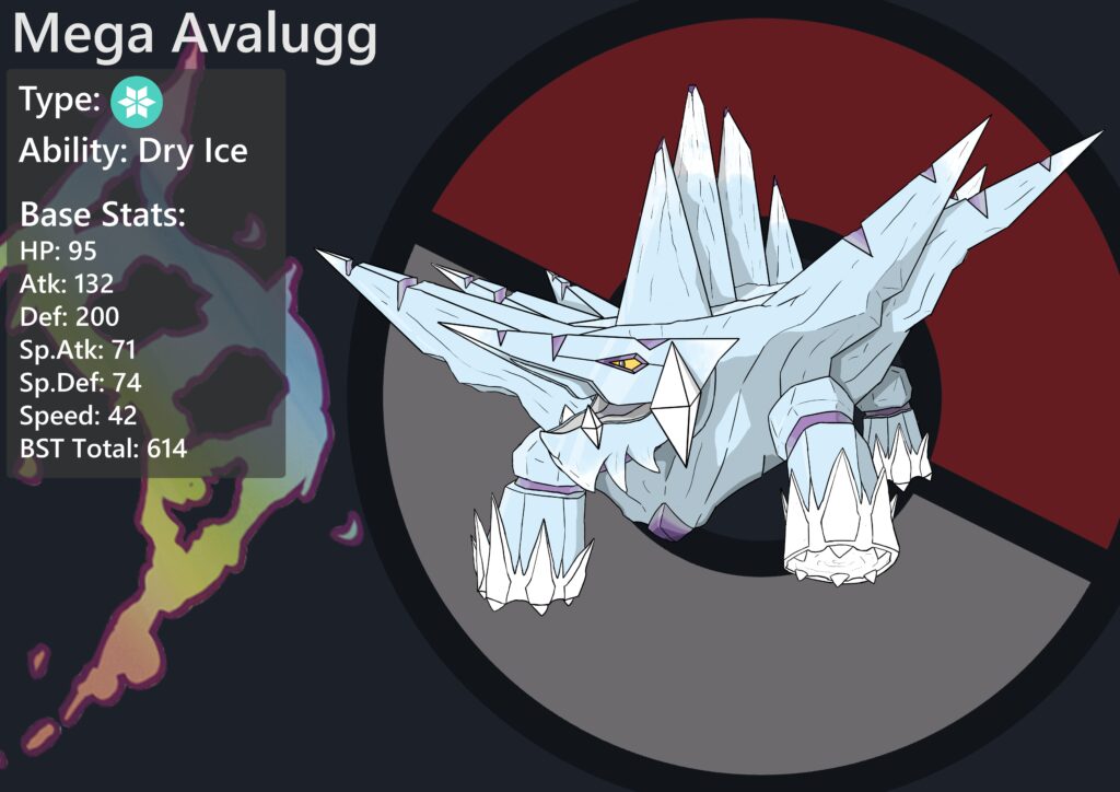 Another Mega design done! This time it's one my favorite Pokémon. I hope gets a mega some day.