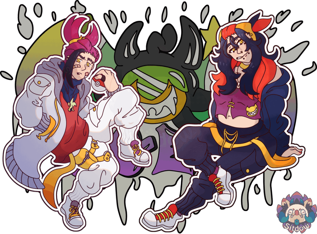 Just discovered this sub so here's my remake of Kieran and Carmine [ OC ]