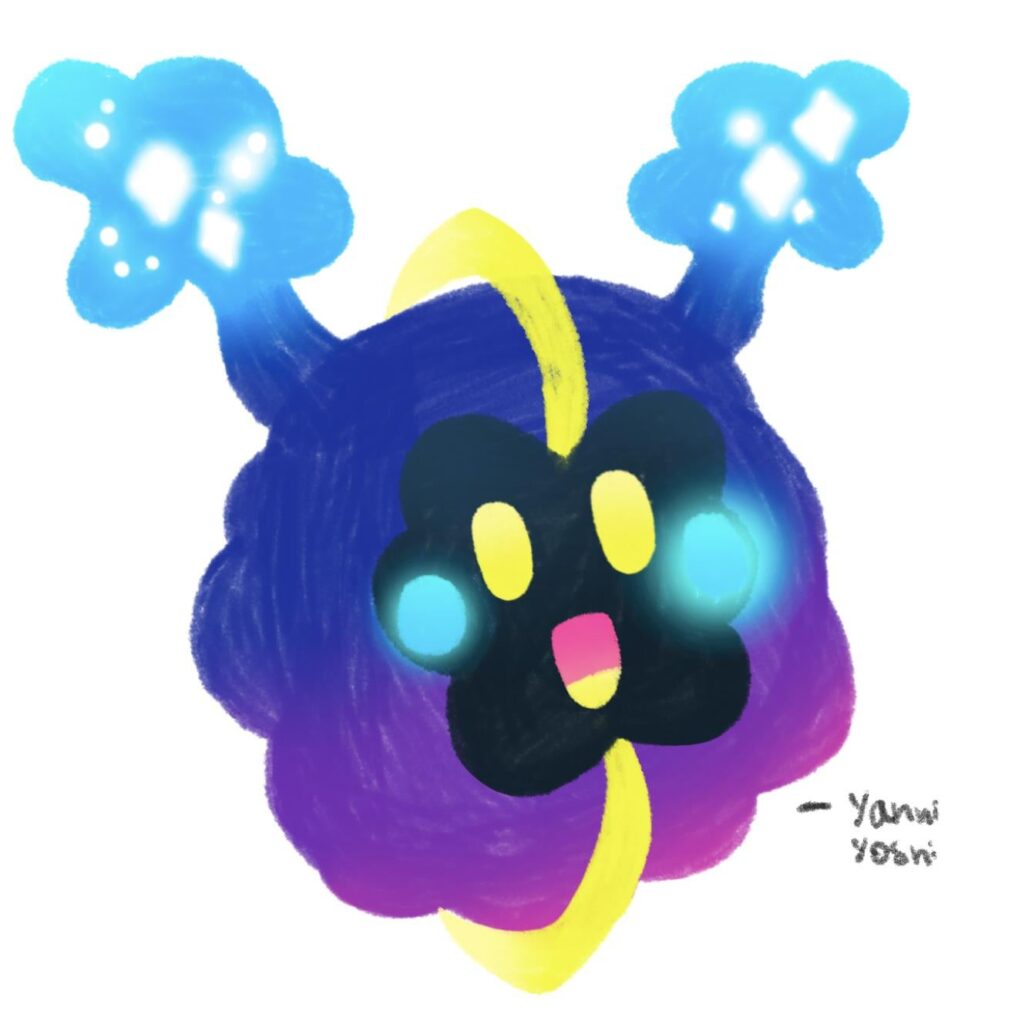 Little Cosmog I drew! :)
