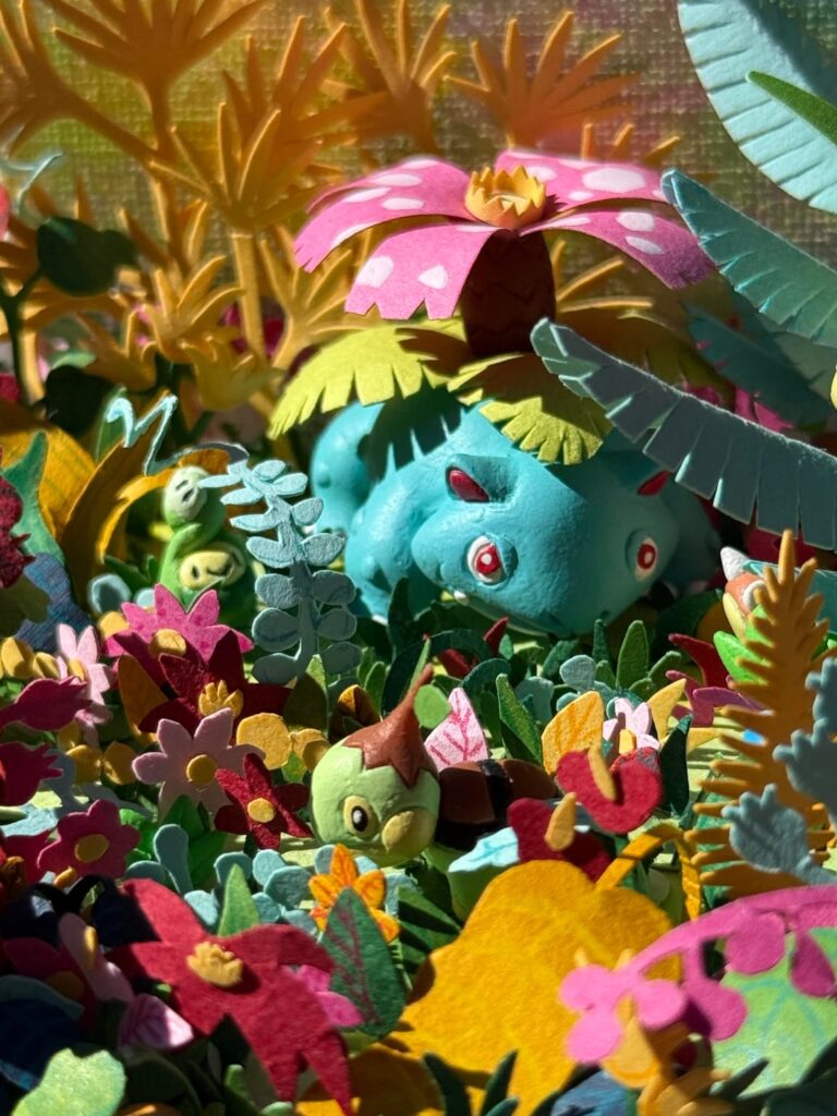 I was commissioned to make a Venusaur diorama
