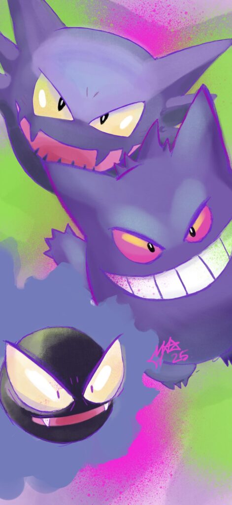 OC - Gengar and friends