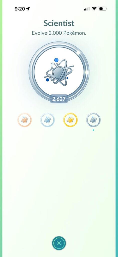 I’ve done nothing but evolve Pokemon and raid for 6 days…